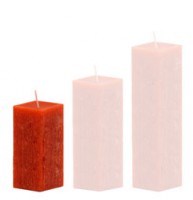 Square Pillar Candle - 3.937"