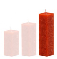 Square Pillar Candle - 7.087"